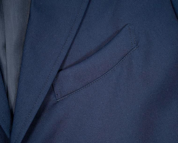 WORKERS ワーカーズ Moonglow Blazer, Combat Wool Tropical, Navy