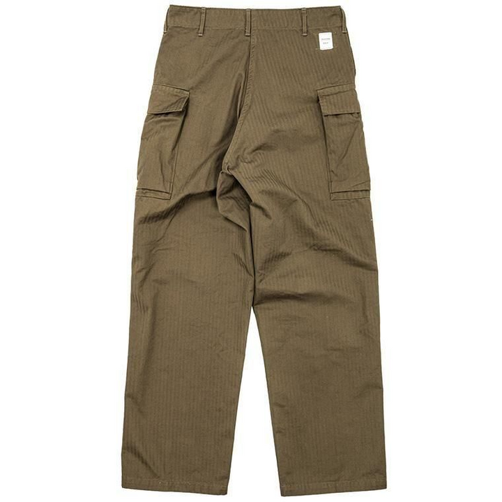 WORKERS ワーカーズ M43 Trousers Mod, Khaki Herringbone