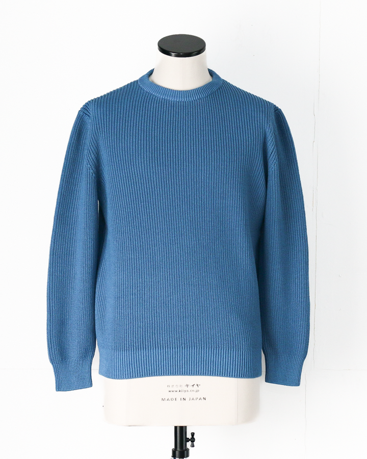 MOON CASTLE ムーンキャッスル CO1 Cotton Heavy-weight Crewneck Ajisai