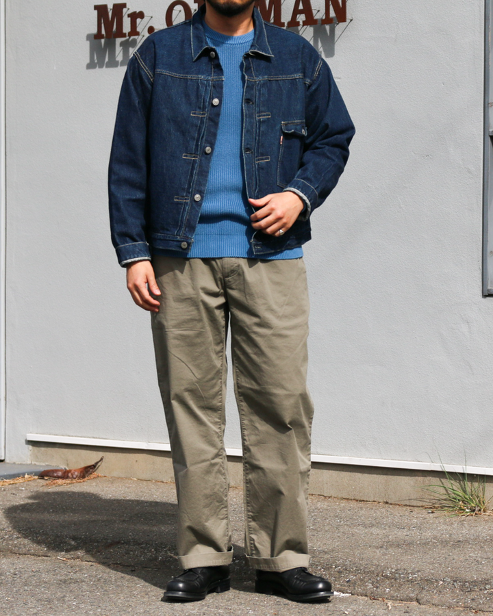 MOON CASTLE ムーンキャッスル CO1 Cotton Heavy-weight Crewneck Ajisai