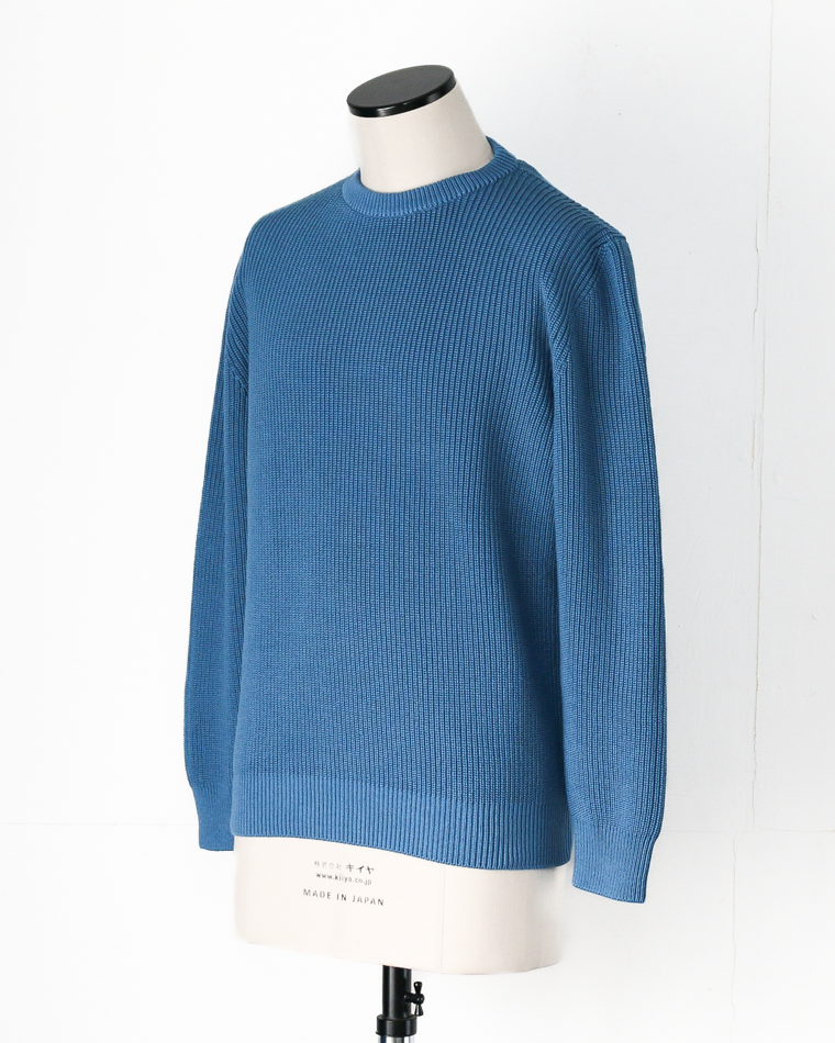 MOON CASTLE ムーンキャッスル CO1 Cotton Heavy-weight Crewneck Ajisai