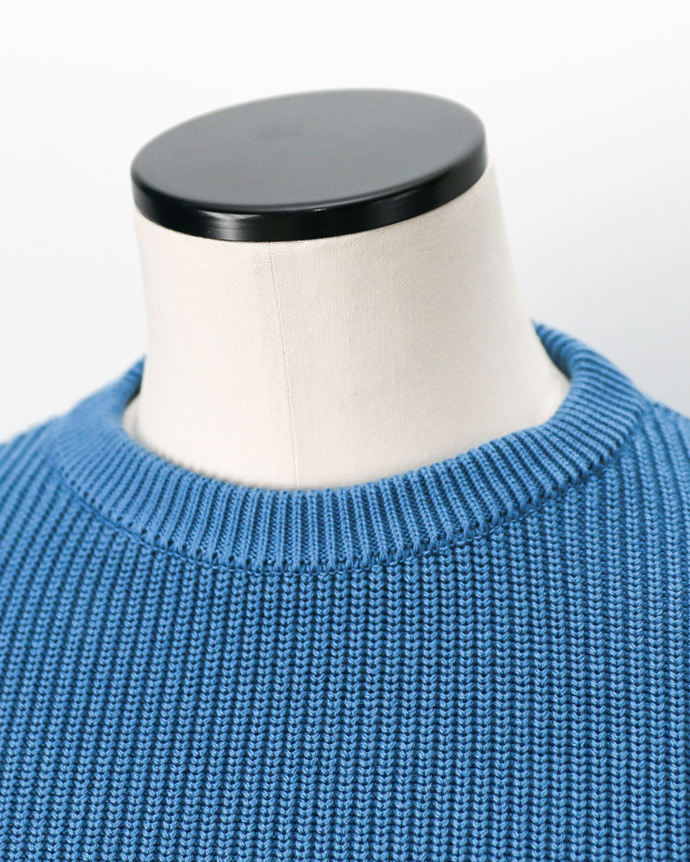 MOON CASTLE ムーンキャッスル CO1 Cotton Heavy-weight Crewneck Ajisai
