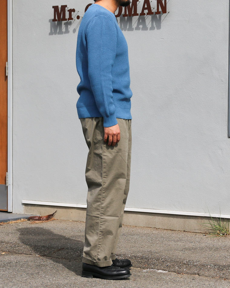 MOON CASTLE ムーンキャッスル CO1 Cotton Heavy-weight Crewneck Ajisai