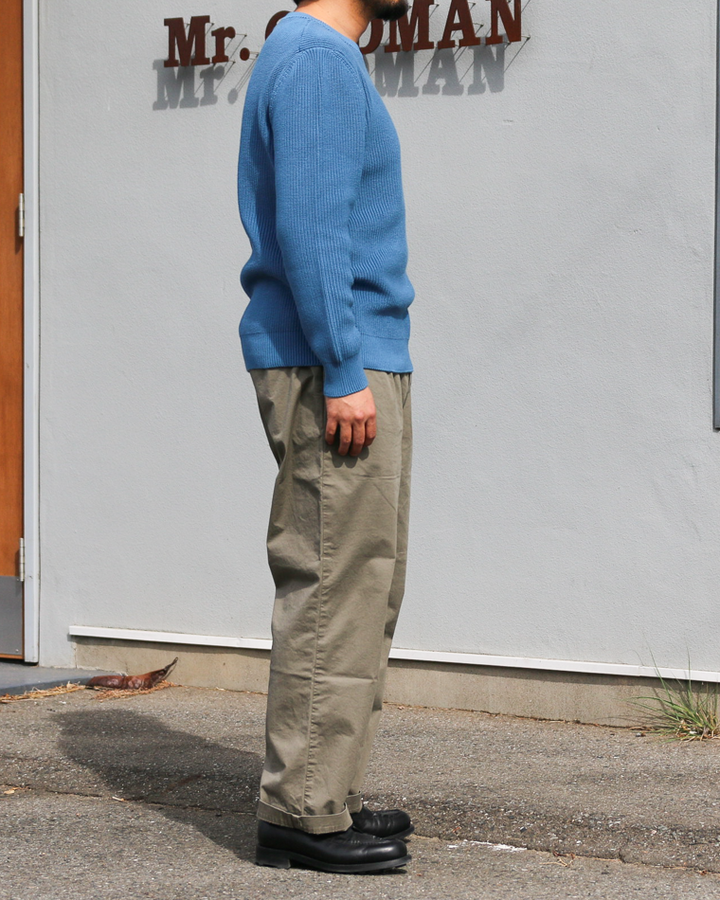 MOON CASTLE ムーンキャッスル CO1 Cotton Heavy-weight Crewneck Ajisai