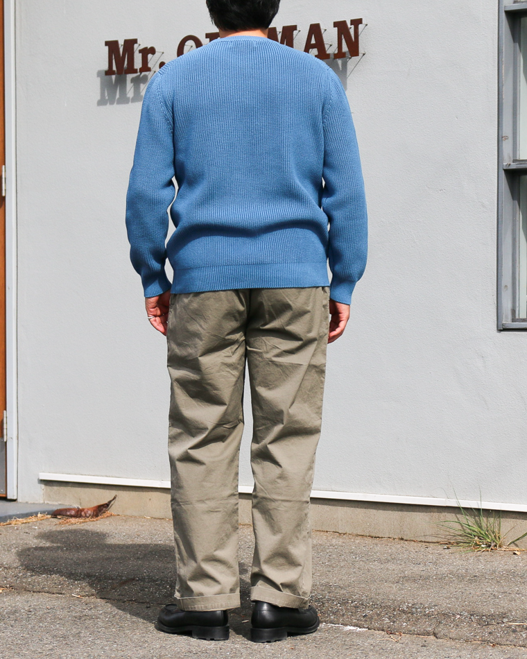 MOON CASTLE ムーンキャッスル CO1 Cotton Heavy-weight Crewneck Ajisai