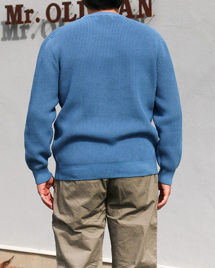 MOON CASTLE ムーンキャッスル CO1 Cotton Heavy-weight Crewneck Ajisai