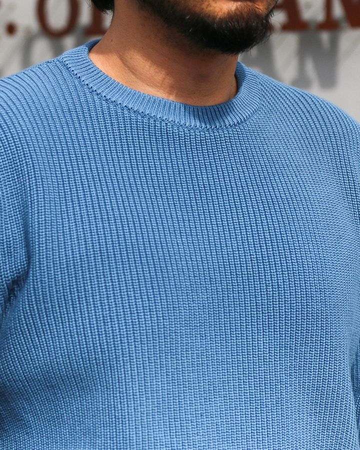 MOON CASTLE ムーンキャッスル CO1 Cotton Heavy-weight Crewneck Ajisai