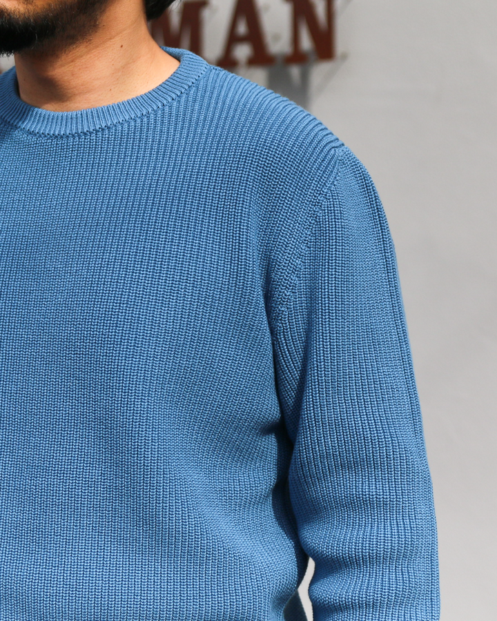 MOON CASTLE ムーンキャッスル CO1 Cotton Heavy-weight Crewneck Ajisai