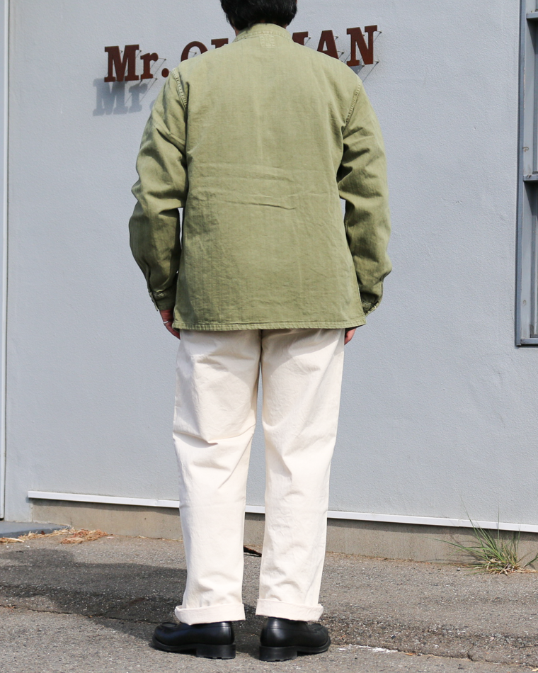FOB factory F0546 BIG CHINO Ecru