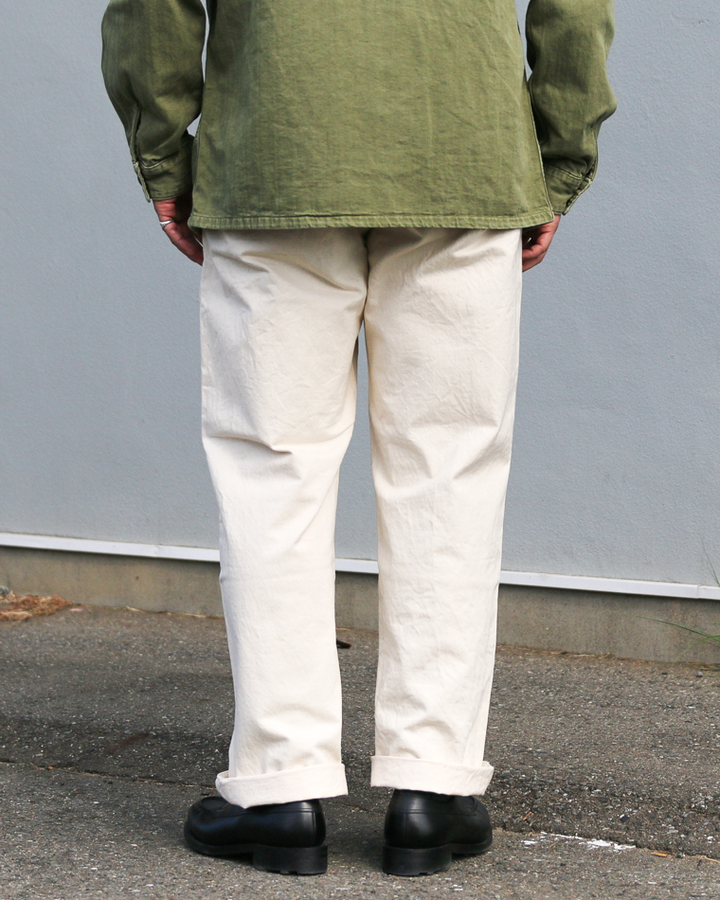 FOB factory F0546 BIG CHINO Ecru