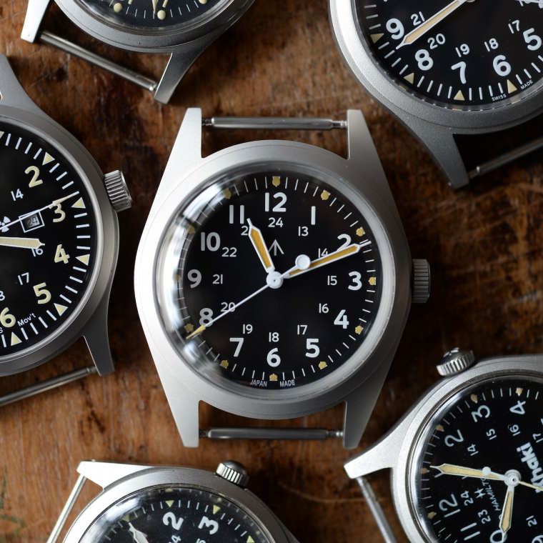 BARK OUTSIDERS Naval Watch HOWL 002 collaboration Authentic Field Watch
