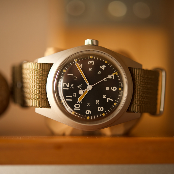 BARK OUTSIDERS Naval Watch HOWL 002 collaboration Authentic Field Watch