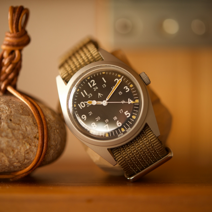 BARK OUTSIDERS Naval Watch HOWL 002 collaboration Authentic Field Watch