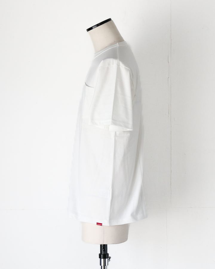 WORKERS 2 PLY T, REGULAR Fit, White