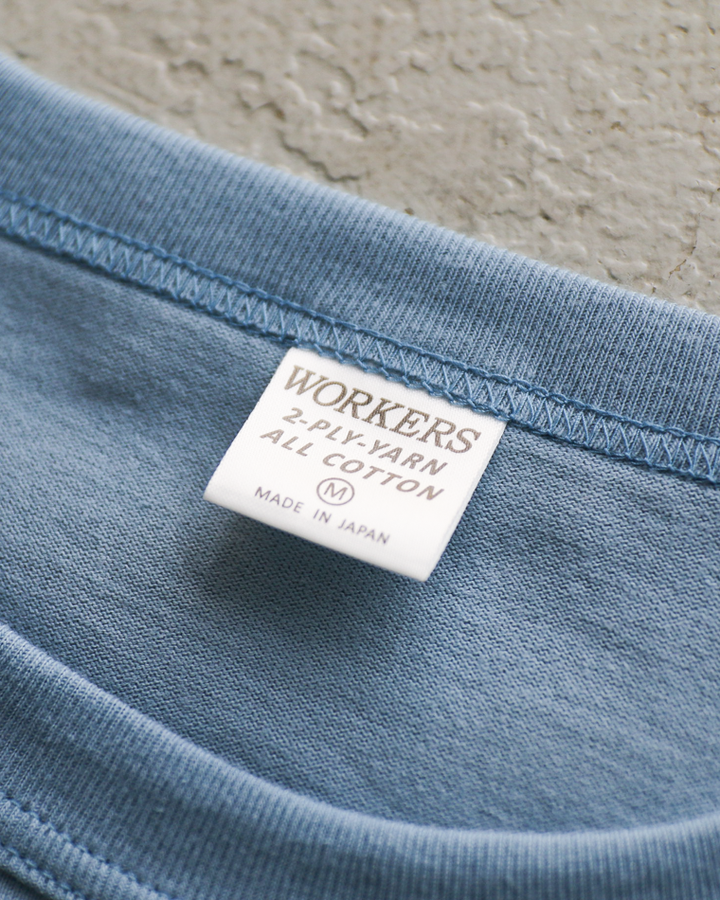 WORKERS 2 PLY T, REGULAR Fit, Numa Blue