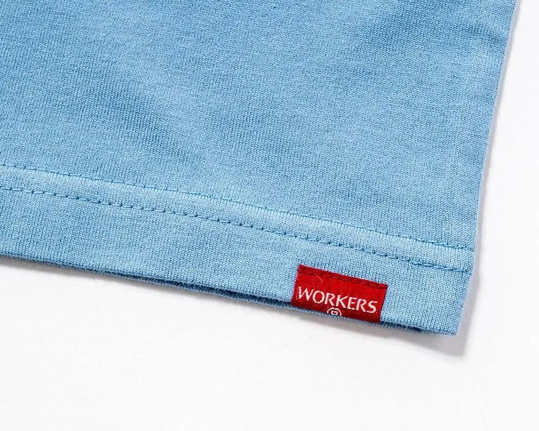 WORKERS 2 PLY T, REGULAR Fit, Numa Blue