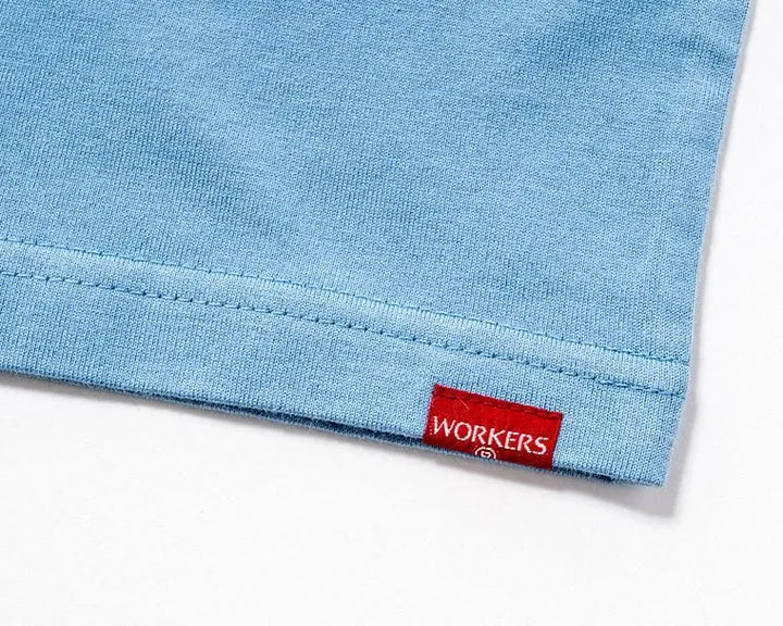 WORKERS 2 PLY T, REGULAR Fit, Numa Blue