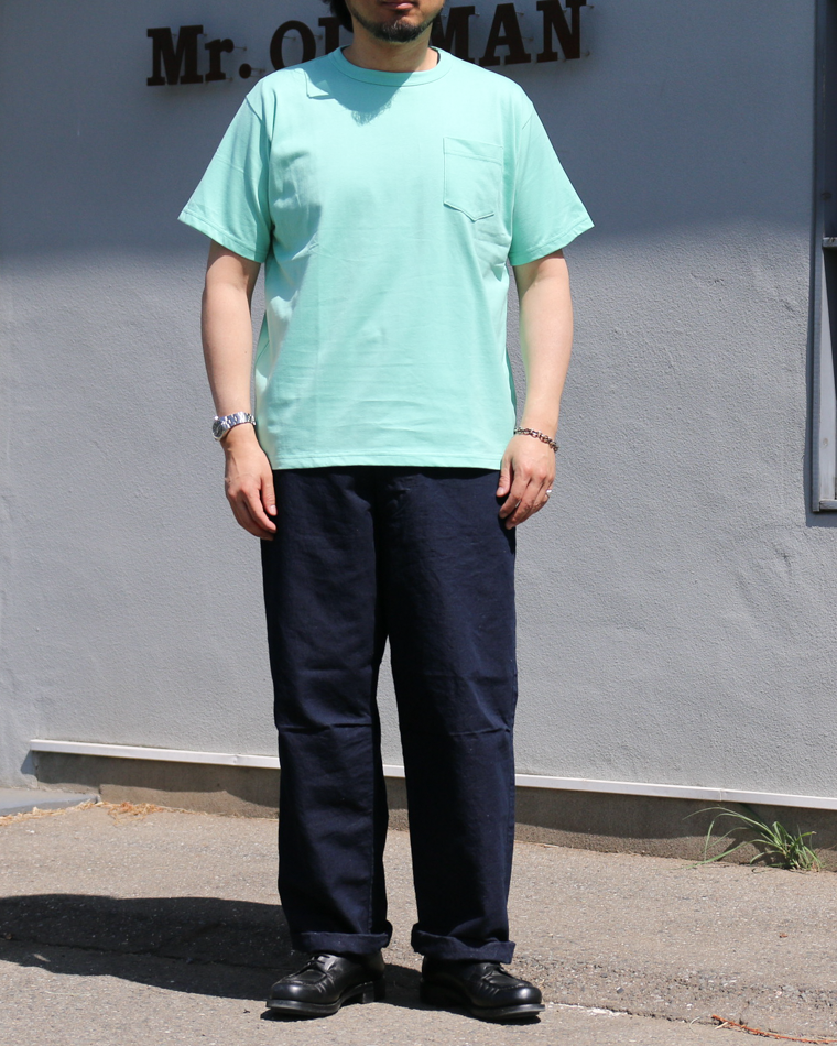 WORKERS 2 PLY T, REGULAR Fit, Fuji Green