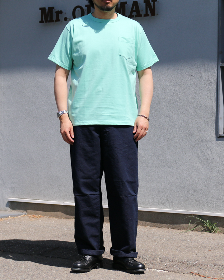 WORKERS 2 PLY T, REGULAR Fit, Fuji Green