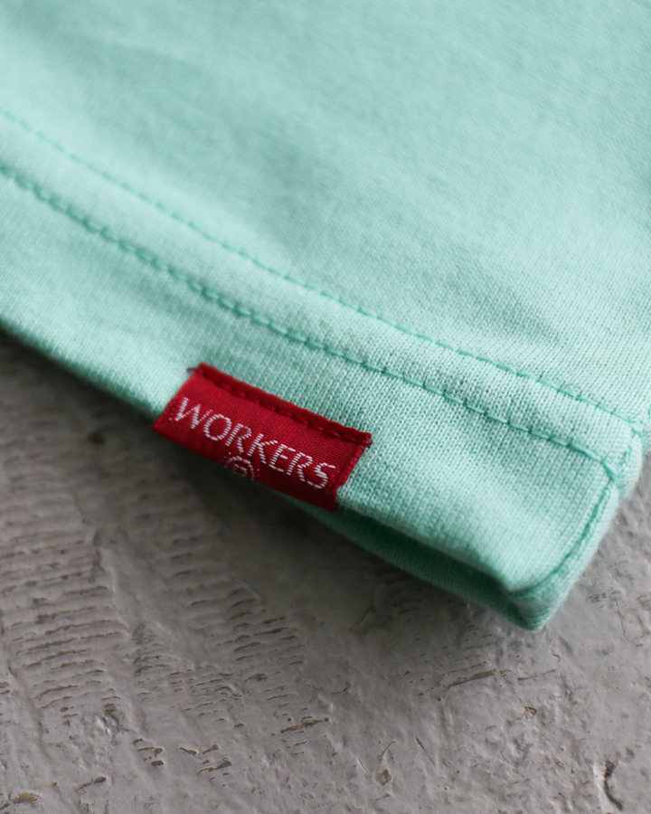 WORKERS 2 PLY T, REGULAR Fit, Fuji Green