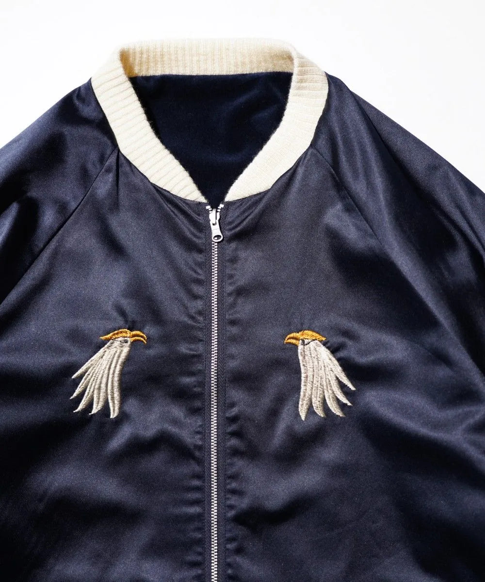 THRIFTY LOOK スリフティルック FRANCE SOUVENIR BLOUSON Navy×Navy