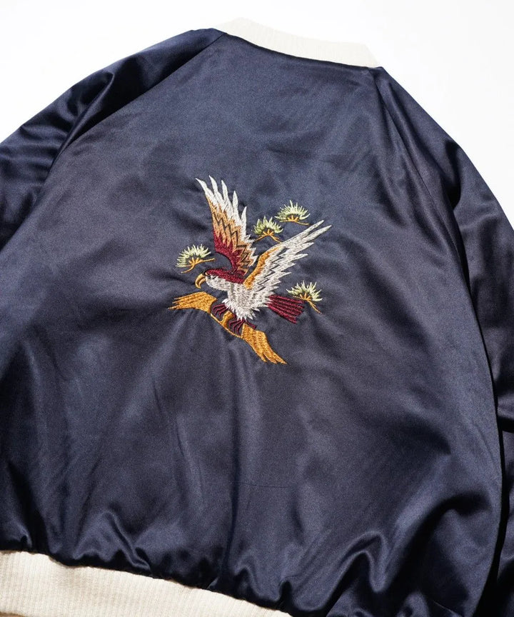THRIFTY LOOK スリフティルック FRANCE SOUVENIR BLOUSON Navy×Navy