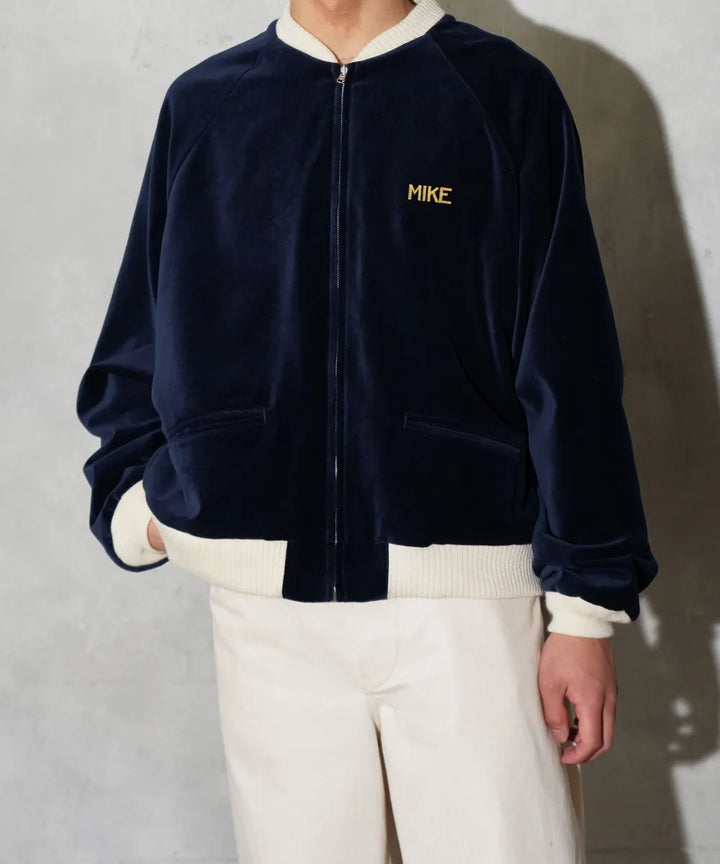 THRIFTY LOOK スリフティルック FRANCE SOUVENIR BLOUSON Navy×Navy