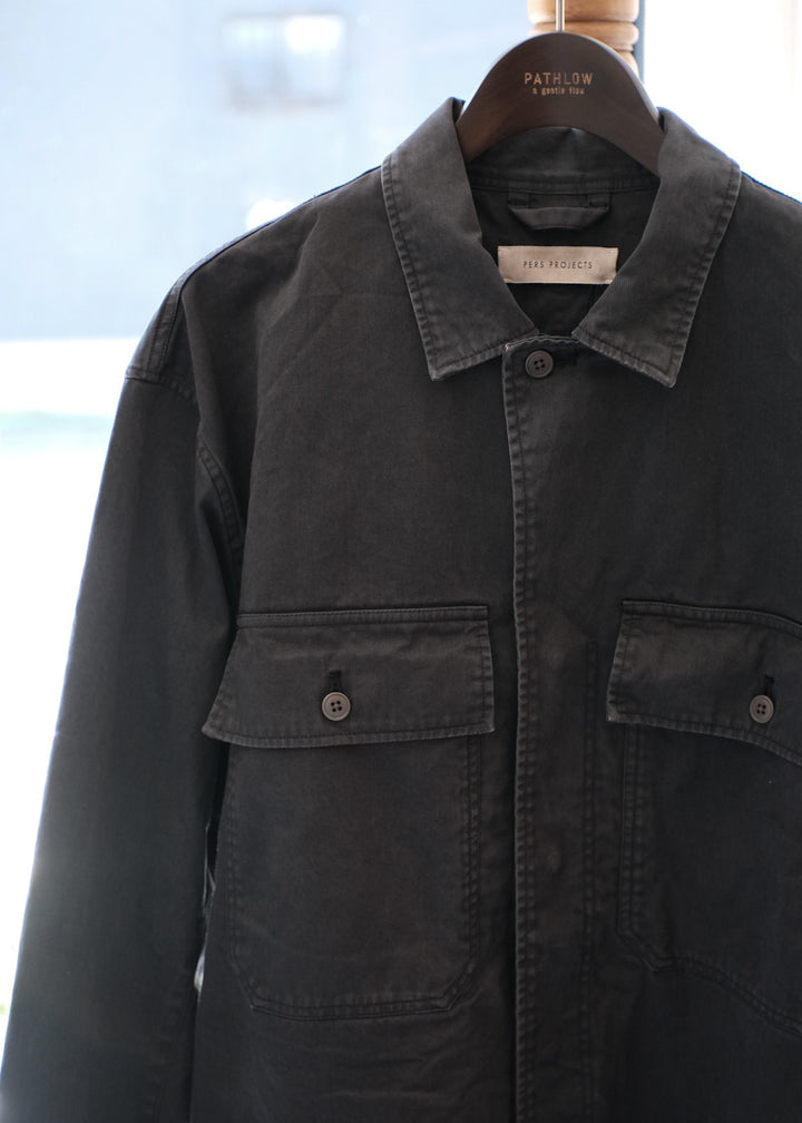 【PATHLOW】PERS PROJECTS パースプロジェクト NOMADIC JACKET FADED BLACK