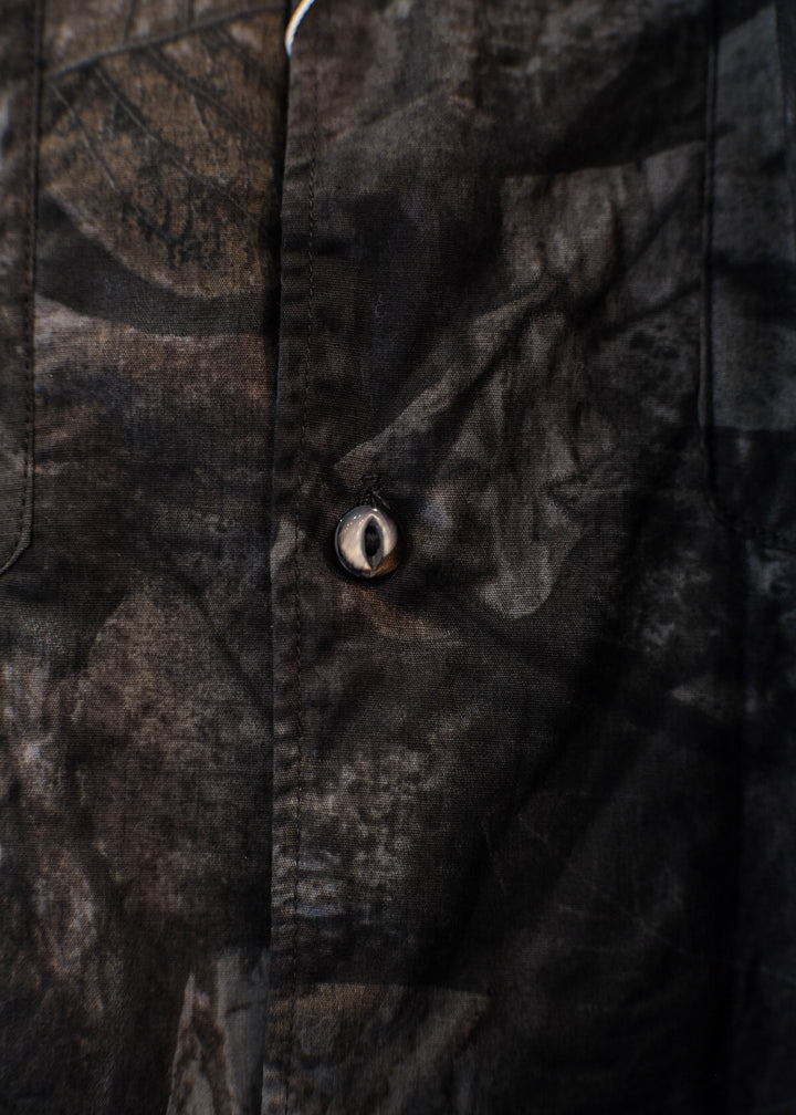 【PATHLOW】MANUAL ALPHABET REAL-TREE CAMO S/S SHIRTS CHARCOAR
