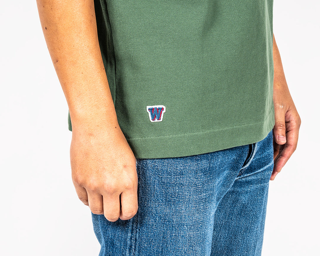 WORKERS Modified Fit Polo Forest Green