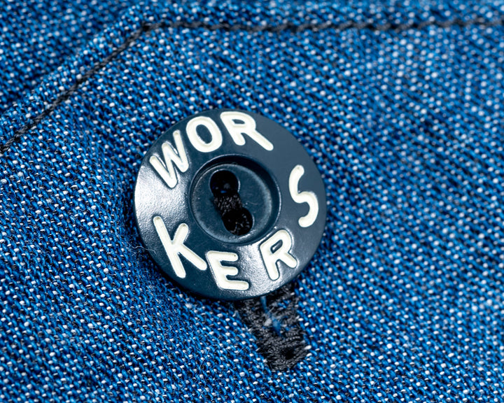 WORKERS ワーカーズ Forestier, 헤비 코듀로이, 블랙