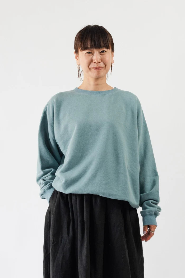 DELICIOUS デリシャス Urban Crew Sweat - BLU