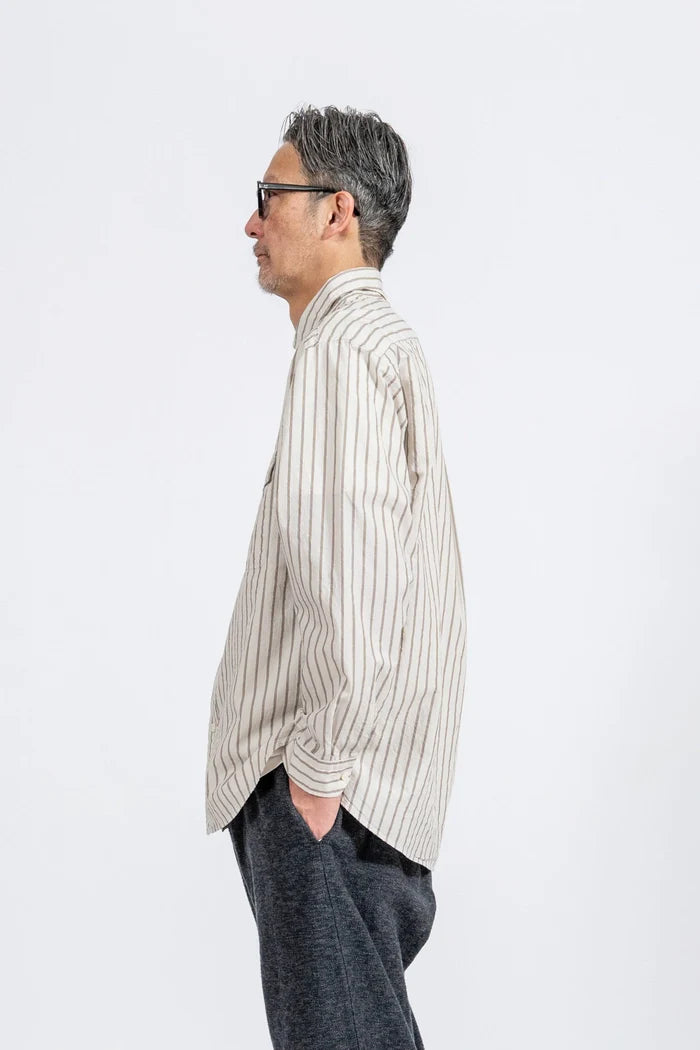 JAMES &amp; CO. STANDARD SHIRT Pujol Relax -Stripe- OFF