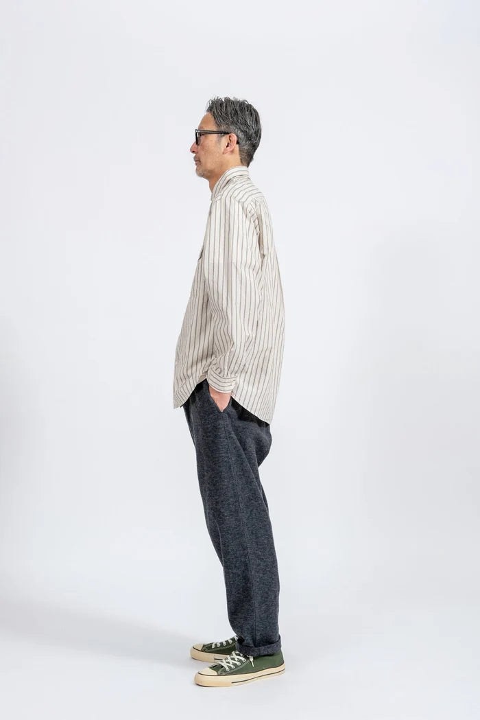 JAMES &amp; CO. STANDARD SHIRT Pujol Relax -Stripe- OFF