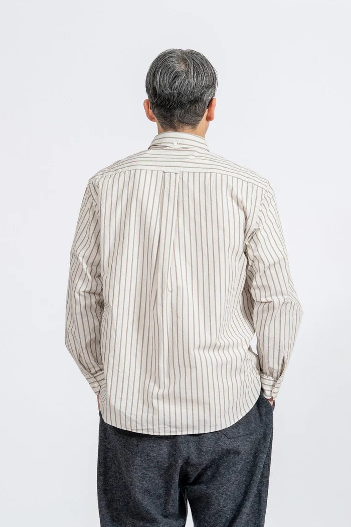 JAMES &amp; CO. STANDARD SHIRT Pujol Relax -Stripe- OFF