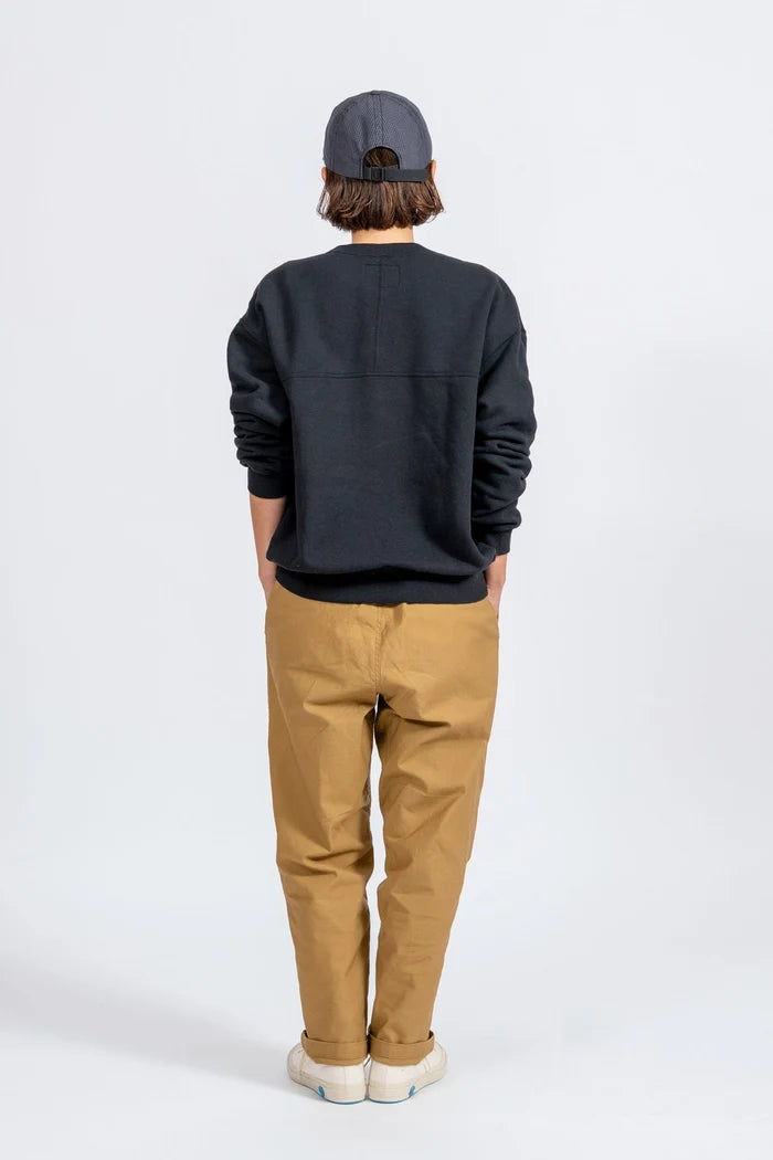 DELICIOUS デリシャス Urban Crew Sweat - BLK