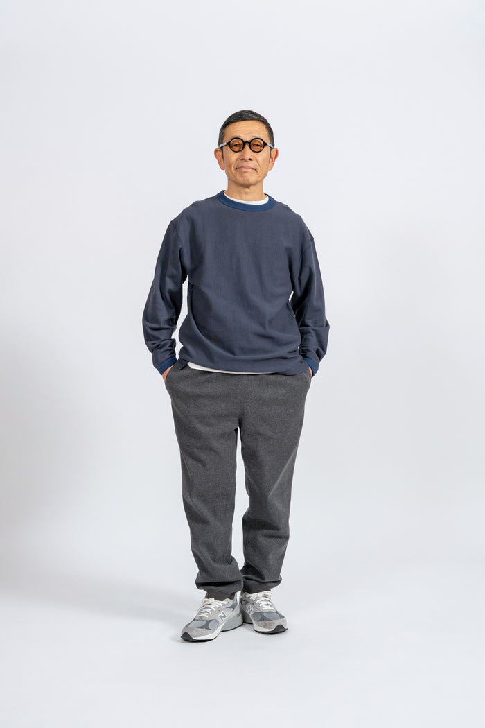 DELICIOUS デリシャス RIB PANTS -FW model - GRY