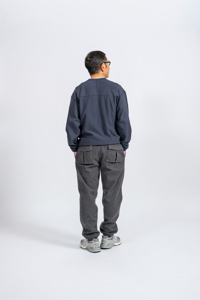 DELICIOUS デリシャス RIB PANTS -FW model - GRY