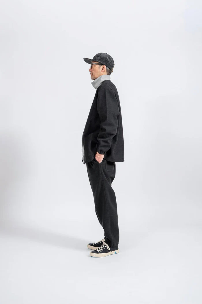 DELICIOUS デリシャス Melton Cardigan - BLK