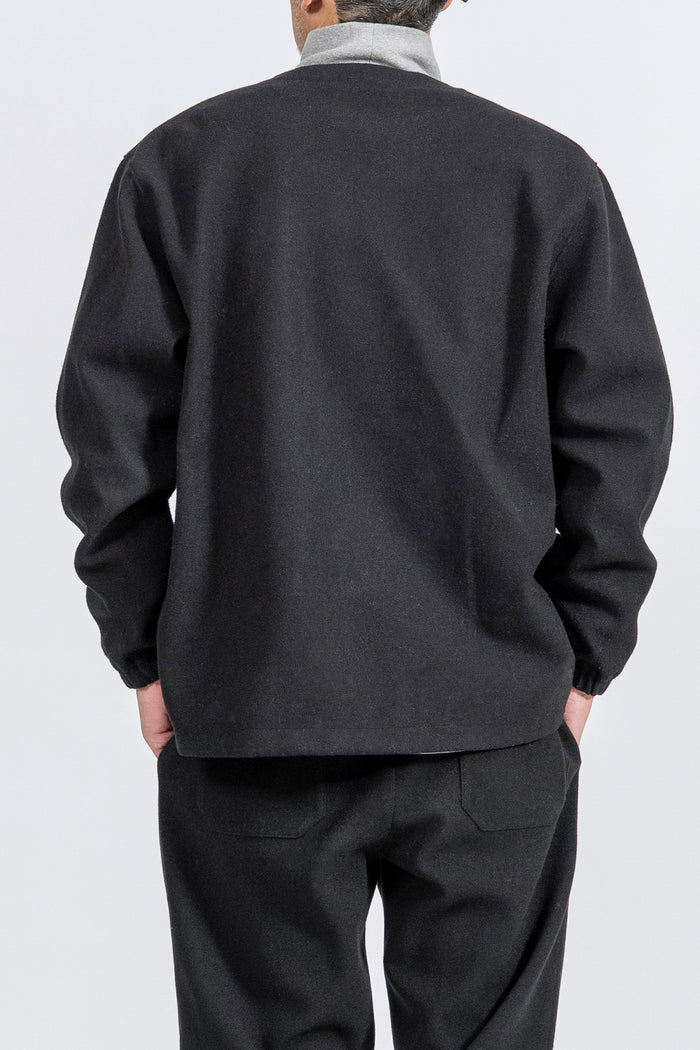 DELICIOUS デリシャス Melton Cardigan - BLK