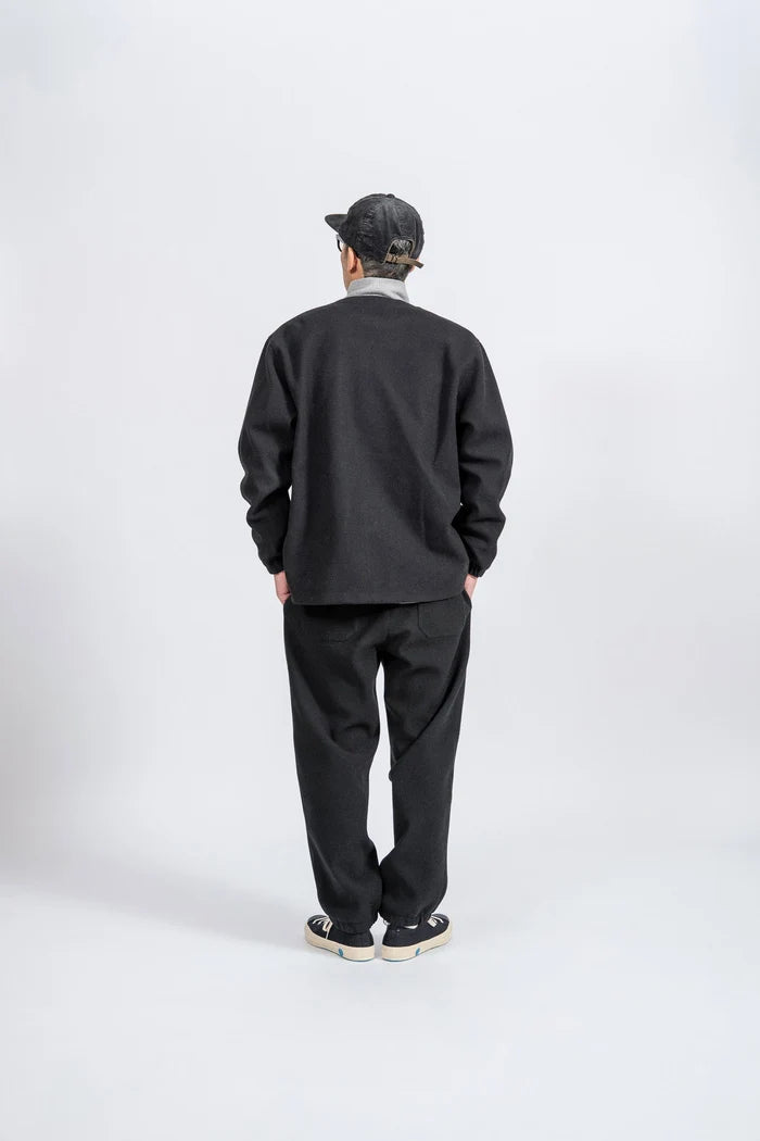 DELICIOUS デリシャス Melton Cardigan - BLK