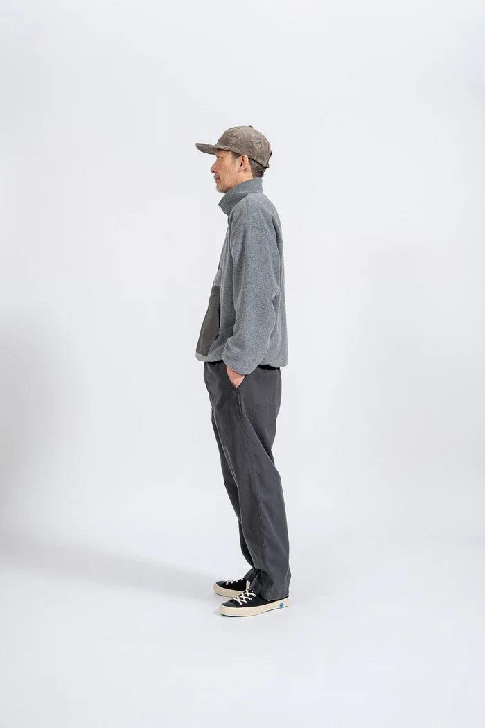 DELICIOUS デリシャス Fleece Snap Pullover - L.GRY