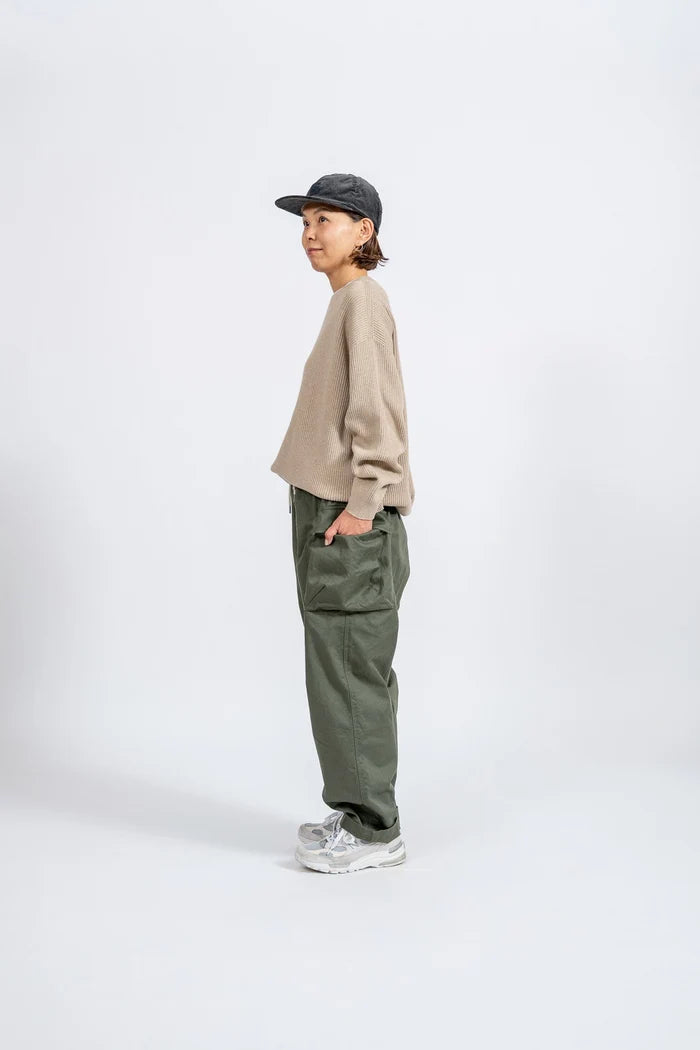 DELICIOUS デリシャス Military Easy Pants - KHK