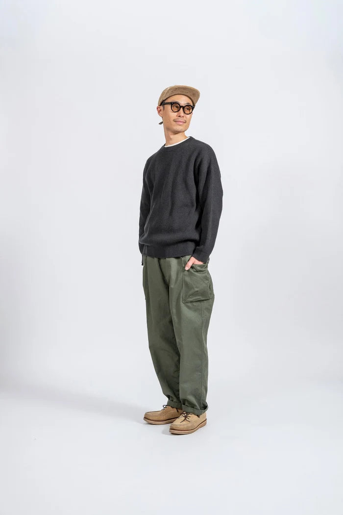 DELICIOUS デリシャス Military Easy Pants - KHK