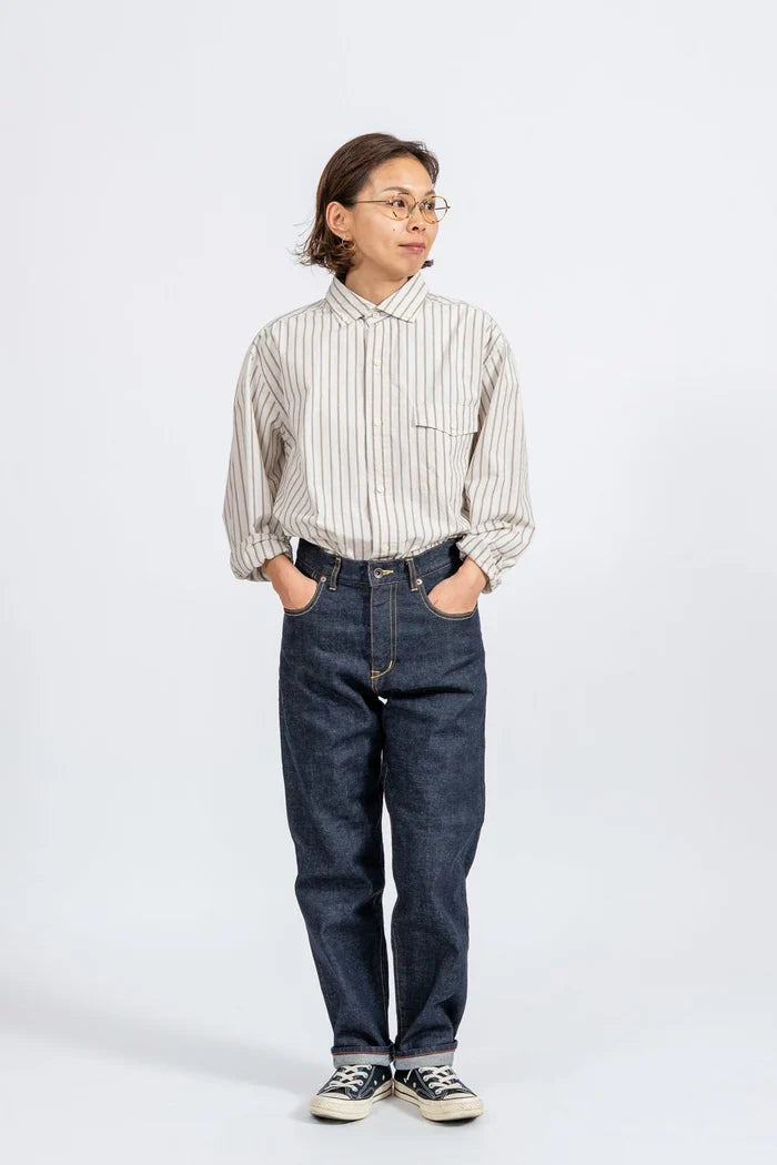 JAMES &amp; CO. STANDARD SHIRT Pujol Relax -Stripe- OFF