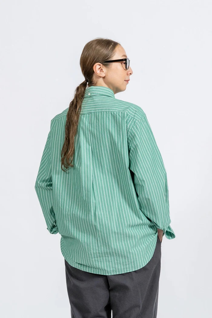 JAMES &amp; CO. STANDARD SHIRT Pujol Relax -Stripe- GRN