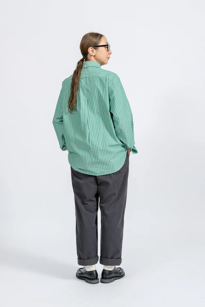 JAMES &amp; CO. STANDARD SHIRT Pujol Relax -Stripe- GRN