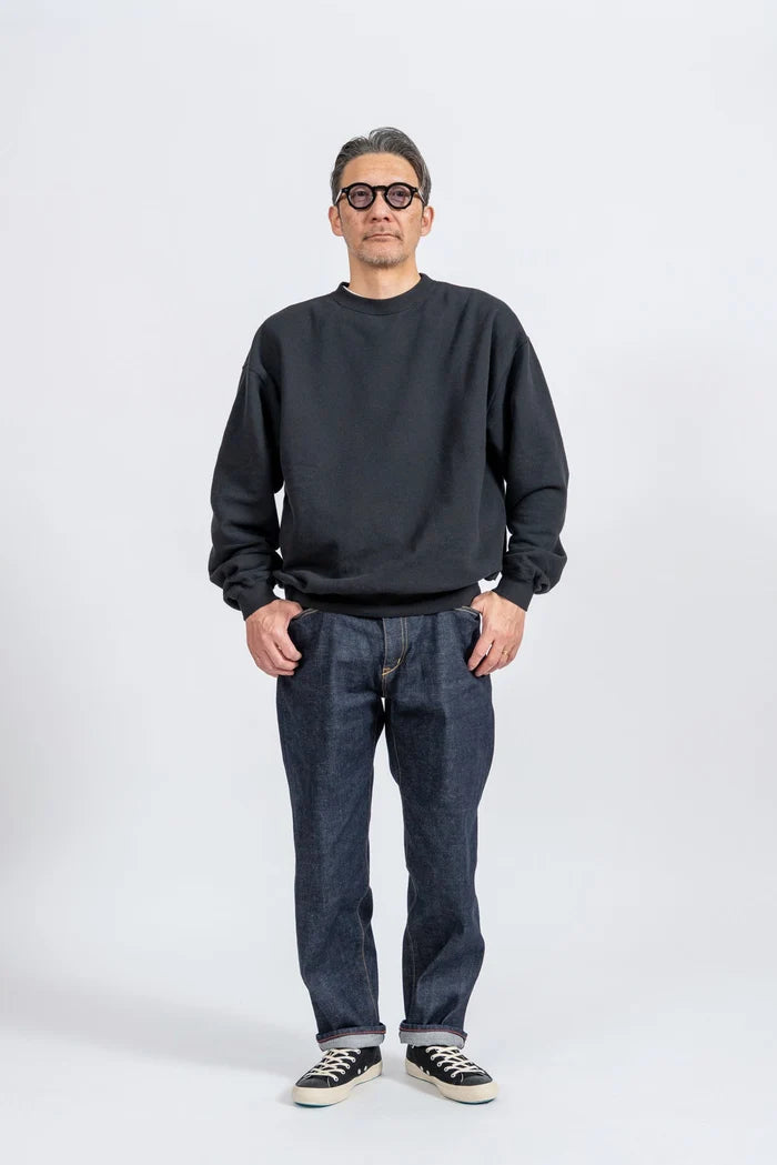 DELICIOUS デリシャス Urban Crew Sweat - BLK