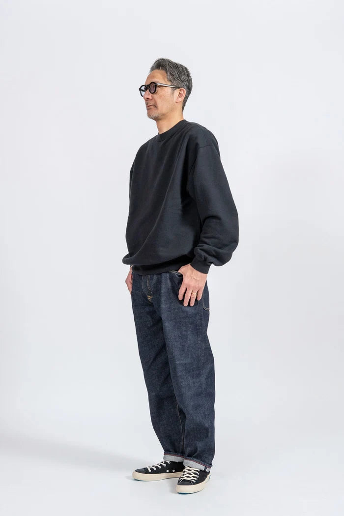 DELICIOUS デリシャス Urban Crew Sweat - BLK