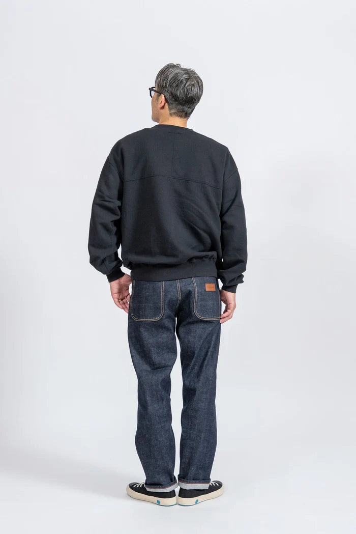 DELICIOUS デリシャス Urban Crew Sweat - BLK